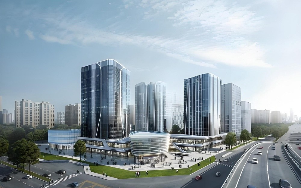 蓝光西环里外观图